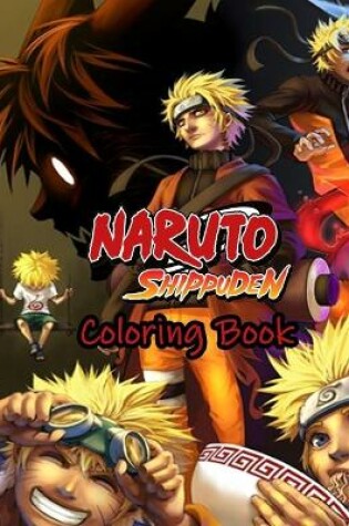 Cover of Naruto shippuden Coloring Book