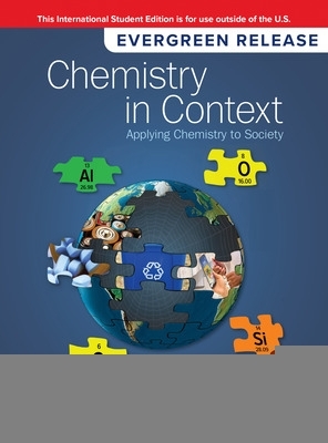 Book cover for Chemistry in Context: 2024 Release ISE