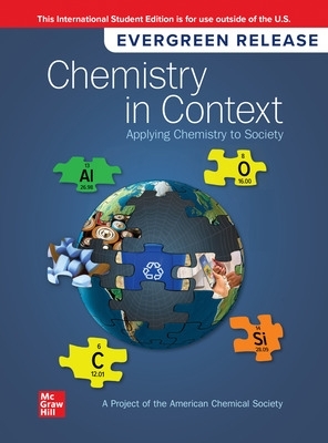 Book cover for Chemistry in Context: 2024 Release ISE