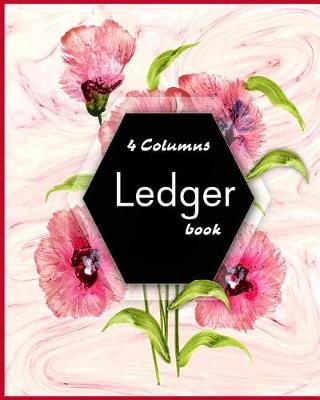 Book cover for 4 columns ledger book