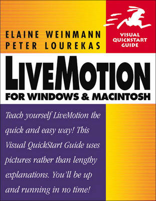 Book cover for LiveMotion for Windows and Macintosh