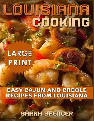 Book cover for Louisiana Cooking *** Large Print Edition***