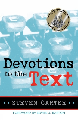 Book cover for Devotions to the Text