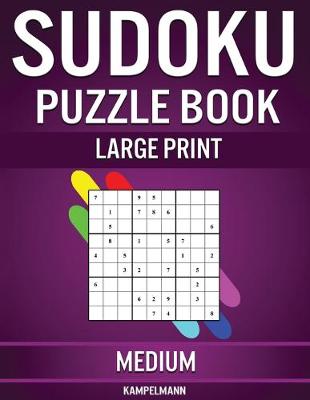 Book cover for Sudoku Puzzle Book Large Print Medium