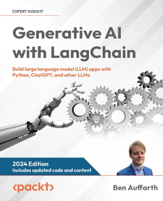 Book cover for Generative AI with LangChain