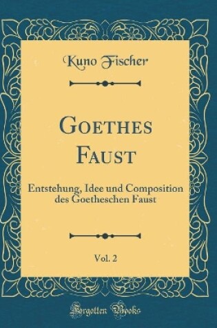 Cover of Goethes Faust, Vol. 2