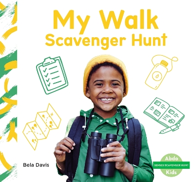 Book cover for Senses Scavenger Hunt: My Walk Scavenger Hunt