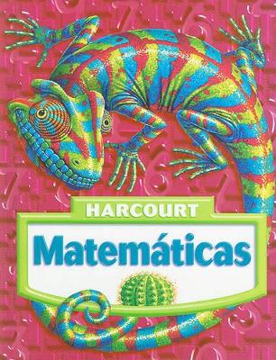 Book cover for Harcourt Matematicas
