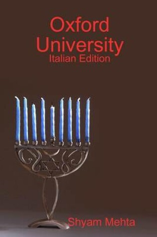 Cover of Oxford University: Italian Edition