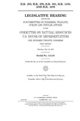 Book cover for H.R. 295, H.R. 670, H.R. 991, H.R. 1160, and H.R. 1670