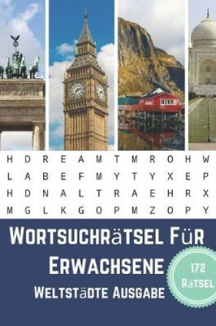 Cover of Wortsuchrätsel Für Erwachsene Weltstädte Ausgabe