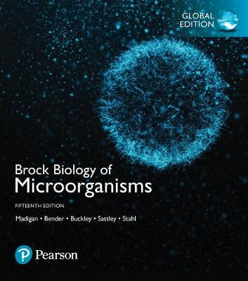 Book cover for Brock Biology of Microorganisms plus Pearson Mastering Microbiology with Pearson eText, Global Edition