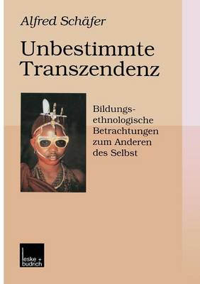 Book cover for Unbestimmte Transzendenz