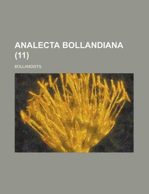 Book cover for Analecta Bollandiana (11 )