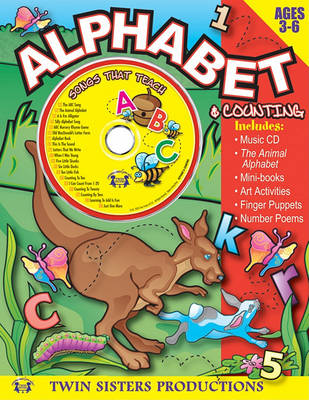 Book cover for Alphabet & Counting, Ages 3-6