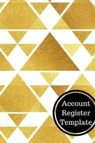 Cover of Account Register Template