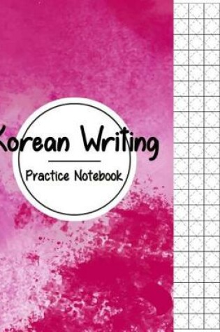 Cover of Korean Writing Practice Notebook