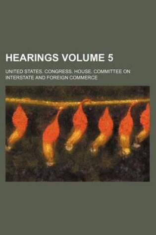 Cover of Hearings Volume 5