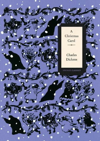 Book cover for A Christmas Carol (Vintage Classics Dickens Series)