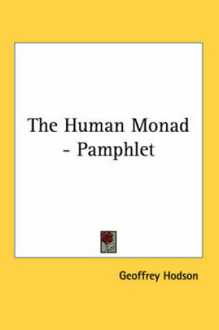 Cover of The Human Monad - Pamphlet