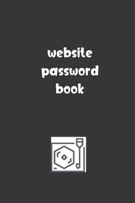 Book cover for Website Password Book