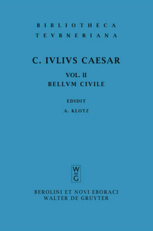 Cover of Commentarii Belli Civilis
