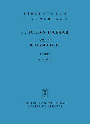 Cover of Commentarii Belli Civilis