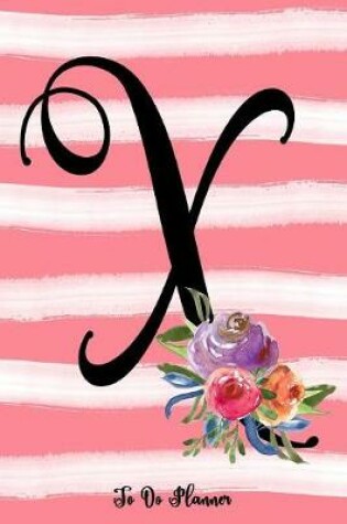 Cover of Monogram X Notebook