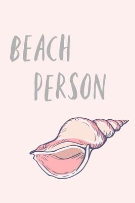 Book cover for beach person