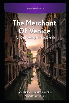 Book cover for The Merchant Of Venice - Full Cast, Abridged, Plain English