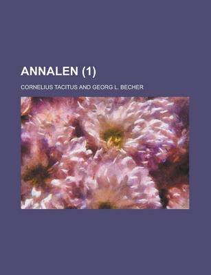 Book cover for Annalen Volume 1