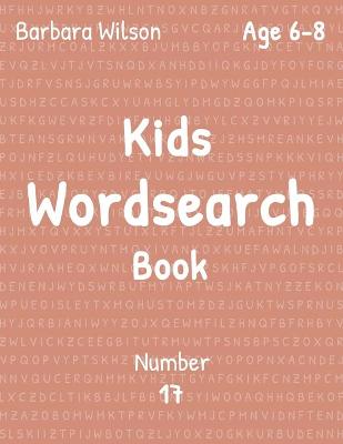 Book cover for Kids Wordsearch Book