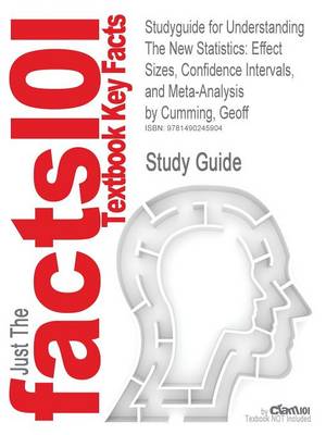 Book cover for Studyguide for Understanding The New Statistics