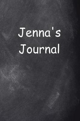 Book cover for Jenna Personalized Name Journal Custom Name Gift Idea Jenna