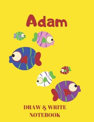 Cover of Adam Draw & Write Notebook