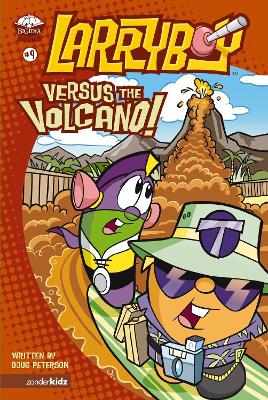 Book cover for LarryBoy, Versus the Volcano