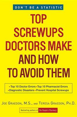 Book cover for Top Screwups Doctors Make and How to Avoid Them