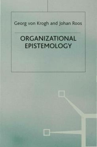 Cover of Organizational Epistemology