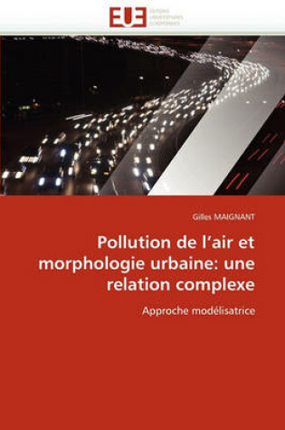 Cover of Pollution de l'Air Et Morphologie Urbaine