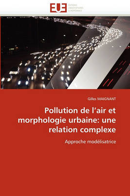 Book cover for Pollution de l'Air Et Morphologie Urbaine