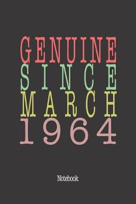 Book cover for Genuine Since March 1964