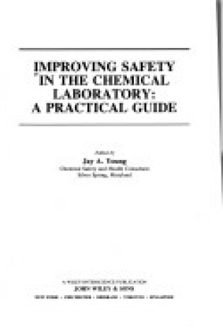 Cover of Improving Safety in the Chemical Laboratory