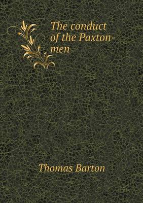 Book cover for The conduct of the Paxton-men