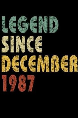 Cover of Legend Since December 1987