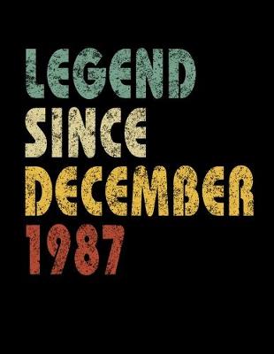 Book cover for Legend Since December 1987