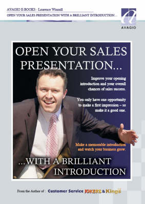 Book cover for Open Your Sales Presentation with a Brilliant Introduction