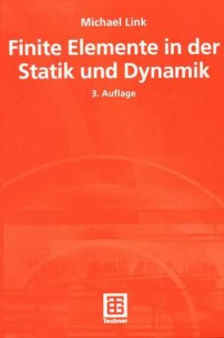 Cover of Finite Elemente in der Statik und Dynamik