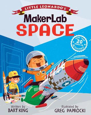 Book cover for Little Leonardo's MakerLab Space