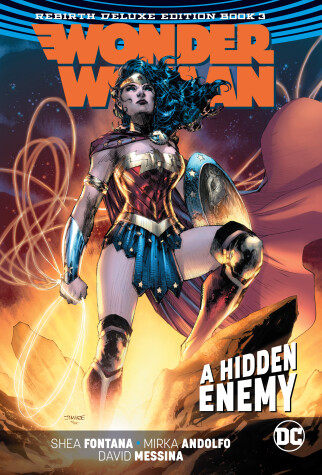 Book cover for Wonder Woman: The Rebirth Deluxe Edition
