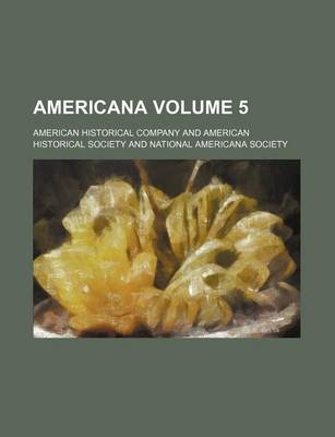 Book cover for Americana Volume 5